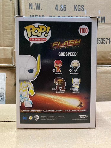 Godspeed 1100 The Flash S6 Funko Pop Barry Allen Original