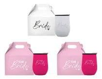 Comprar 1 Vaso Bride + 2 Team Bride 12oz Despedida De Soltera +cajas