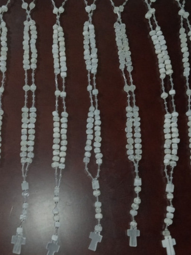 40 Rosarios Blancos Onix Blanco (Usado)