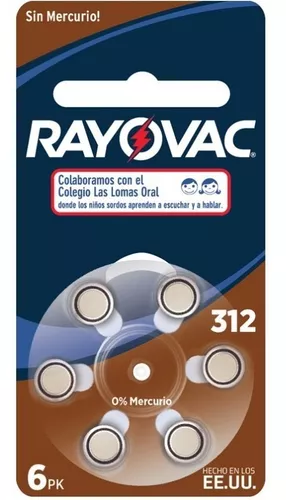 Rayovac 312 - 10 blisters