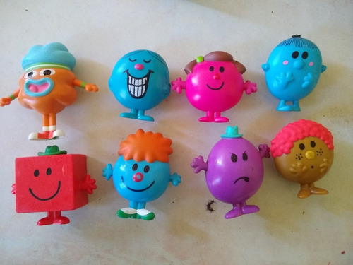 Munecos Mc Donalds Frances  Mr Men Little Miss C/u Perfecto