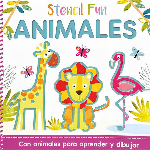 Stencil Fun Animales, De Anónimo. Editorial Manolito Books