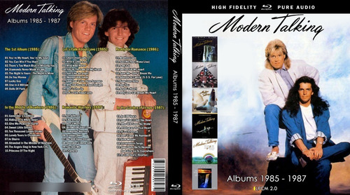 Modern Talking 6 Albums En Bluray De Audio. 1 Disco.