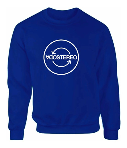 Sudadera Lisa Soda Stereo Logo Rock