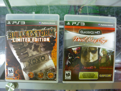 Bulletstorm, Devil May Cry Hd Collection Juego Ps3