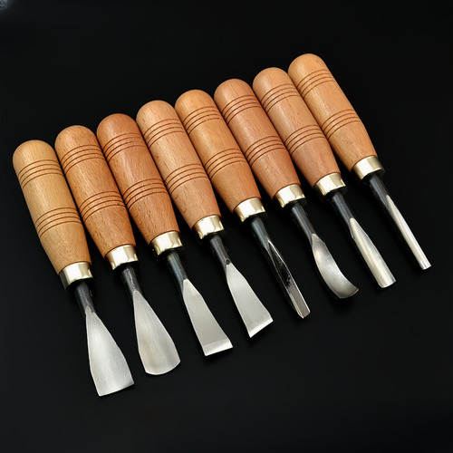 ... Juego De Herramientas Multiusos For Tallar Madera De 8