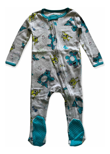 Imagen 2 de 2 de Set De 2 Pajamas Monsters Inc De Disney Para Bebés