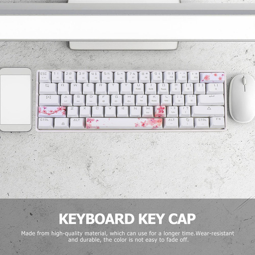 Pudding Keycaps Keyset Computer Keys Anime Kawaii Keyca