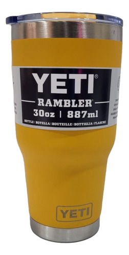 Termo Grabado Personalizado Amarillo