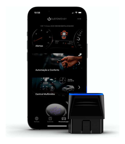 Dispositivo De Customização Faaftech - Custom Easy Obd-ii