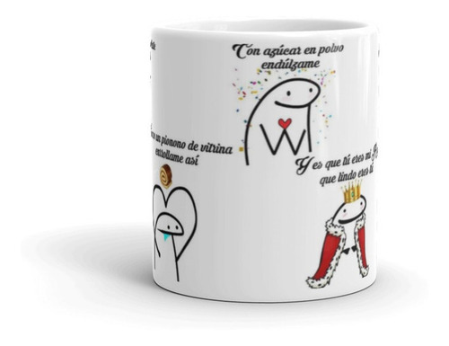 Taza Meme Flork - Bebesito Fiu Fiu Blanco