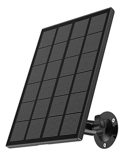 Panel Solar Compatible Con La Cámara Inalámbrica Para Exteri