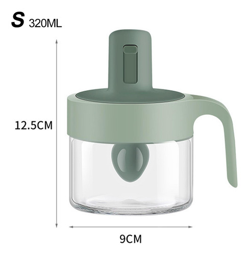 Tarro De Condimento Para El Hogar, Contenedor De Verde