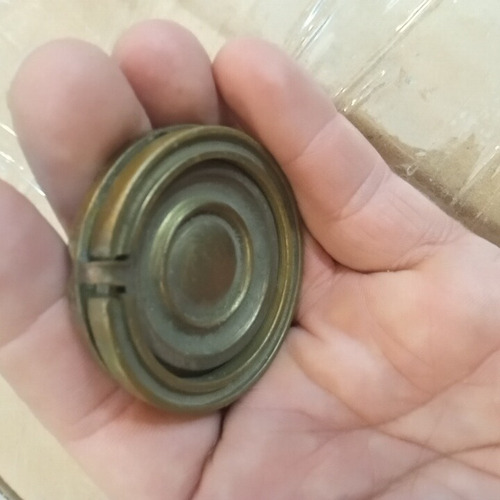 Tirador Herraje De Bronce Antiguo (Usado)