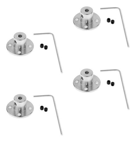 4 Unids 6mm Conector De Brida Guía Del Motor Eje Conector