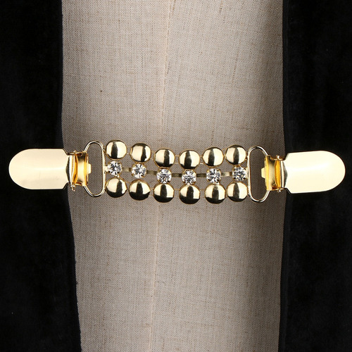 A Clips De Suéter Hebilla De Cardigan Broche De Blusa Con