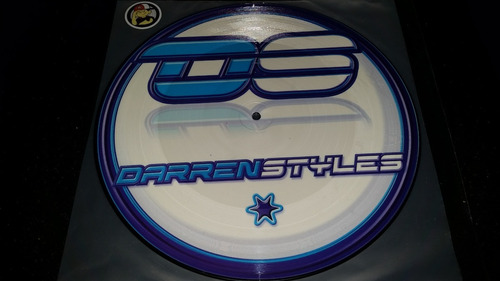 Darren Styles Cuttin Deep Vinilo Maxi Picture Disc Uk 2005