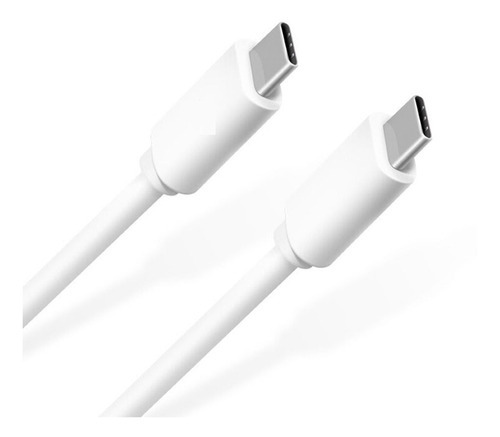 Cable C A C Compatible Con Carga Rapida Y Datos 2mt Uso Rudo Color Blanco
