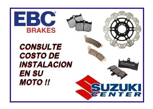 Pastillas Freno Trasero Ebc Fa036 Suzuki Gs 750