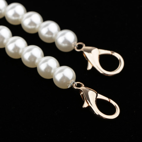 Imagen 4 de 5 de Pearls - Bolso De Hombro, Asa, Cadena De Repuesto