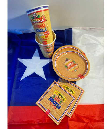 Pack De 6 Para Fiestas Patrias 18 Septiembre Cotillón
