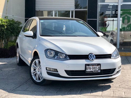 Volkswagen Golf 2017 Turbo Blanco Automatico 4p A Credito