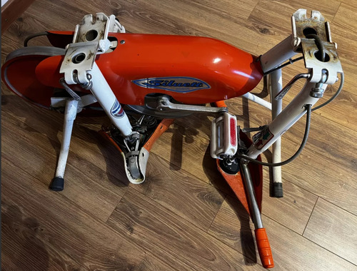 Bicicleta Fija Aurorita Modelo Siluett - No Envio (usado) Bordó (Usado)