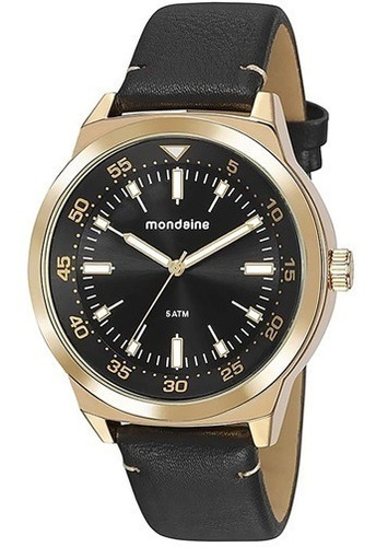 Relógio Mondaine Masculino Couro 76719gpmvdh2 Original