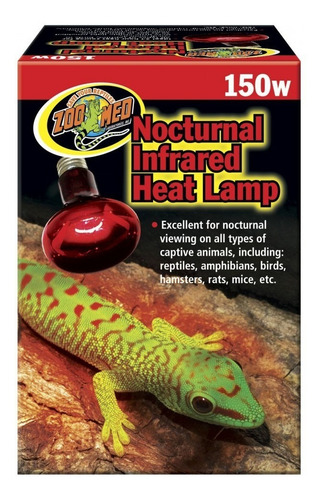 Ampolleta Infrarroja Reptiles Incubadora 150w Zoo Med
