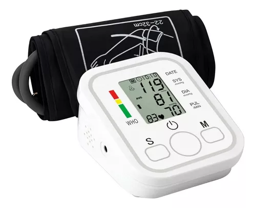 Tensiometro Digital Brazo Medidor Presion Arterial Enfermeria Automatico  Femmto