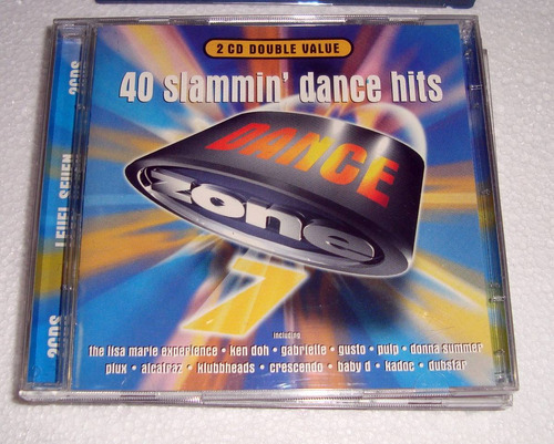 Dance Zone 40 Slammin Dance Hits Doble Cd Excelente / Kktu