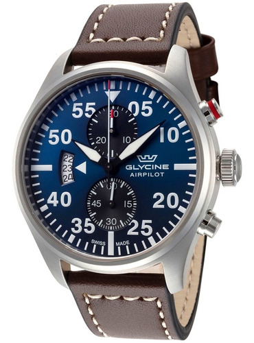 Reloj Glycine Airpilot Gl0357 Nuevo En Caja