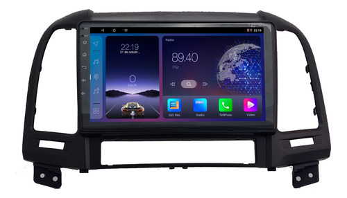 Stereo Android Para Hyundai Santa Fe 9  2+64 Carplay