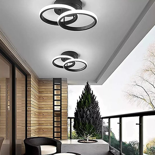 NIFUNA Lámpara De Techo Lampara Foco Decorativas Led Para Baño Moderna Colgante Lamparas Para Baño Lamparas Para Sala Lampara Decorativa Lamparas Para Interiores Luz Negra Lamparas Techo Led