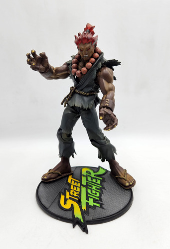 ### Resaurus Street Fighter Round 2 Player 1 Akuma Loose ### (Usado)