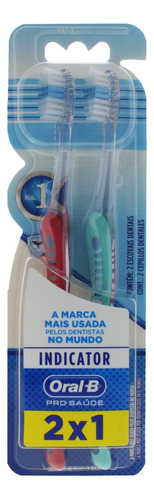 Cepillo de dientes Oral-B Indicator suave x 2 unidades