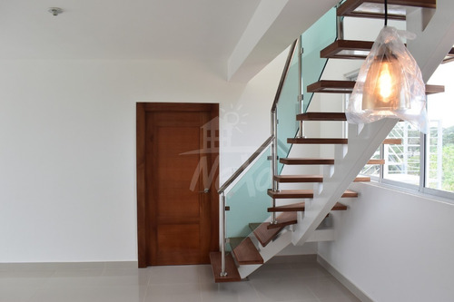 Imagen 12 de 30 de Hermoso Pent-house Con Jacuzzi En Residencial Con Áreas Sociales Aut. Duarte Santiago (hfa-244)