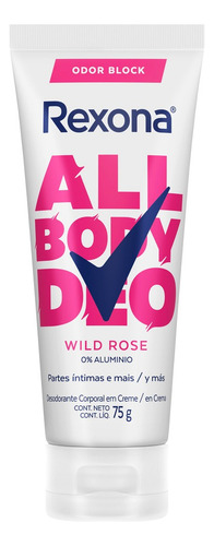 Desodorante Rexona Wild Rose 75G