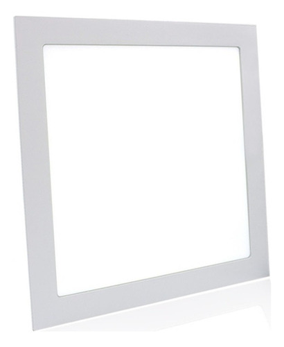 Painel Plafon Luminaria Led Quadrado Embutir Ultra Slim 18w