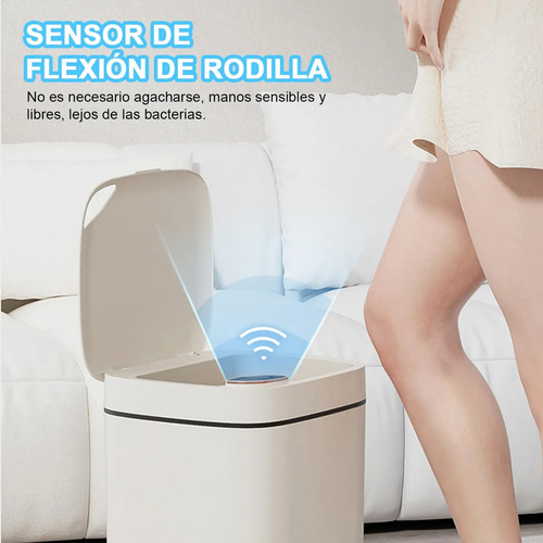 16l Recargable Sensor Inteligente Cubo De Basura Para Cocina