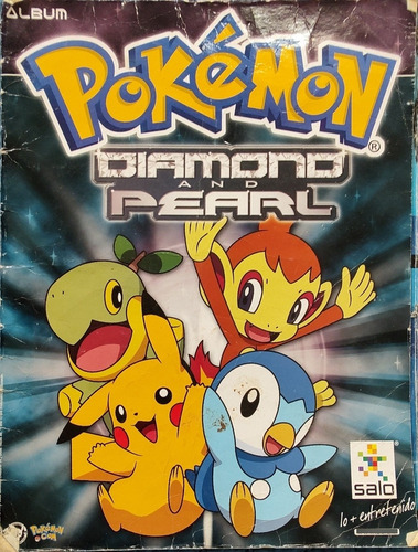 Album Pokemon Diamond And Perarl -para Reciclar Salo( Aa845