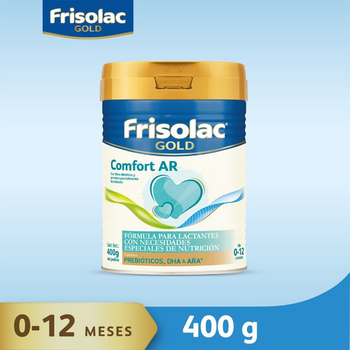 Frisolac Gold Comfort A R (0-12 Meses) Lata C/ 400 Gr