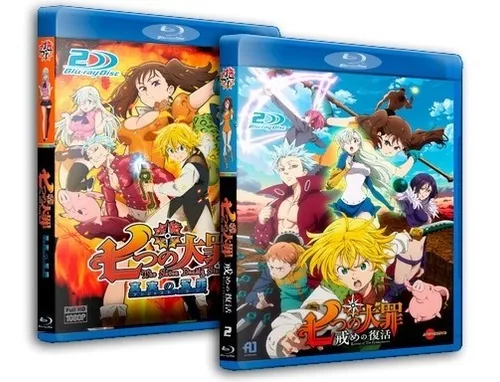 Nanatsu No Taizai Completo Em Blu-ray - Dual Audio Fullhd