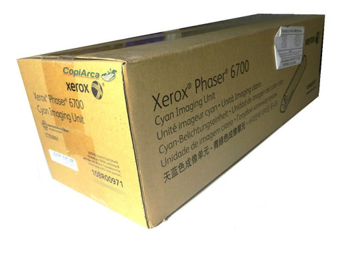 Phaser 6700 Xerox Unidad Imagen Cian Factrada 108r00971 