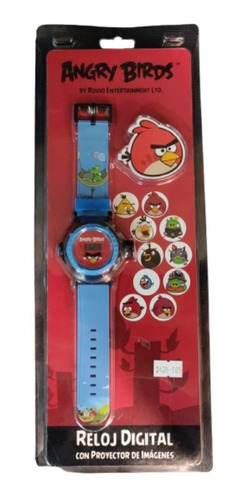 Reloj Angry Birds Digital Con Proyector De Imagenes