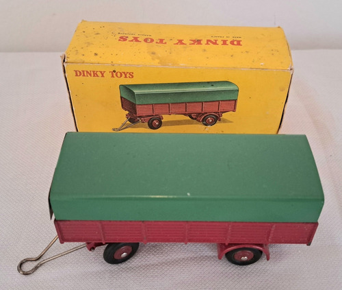 Dinky Toys Trailer Remorque Bachee N°70 Meccano En Caja G100