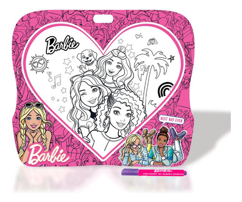 Lousa Divertida Barbie - Fun Divirta-se