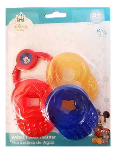 Mordedera De Agua Para Bebé Disney Baby En Forma De Llaves Color Multicolor Mickey Mouse
