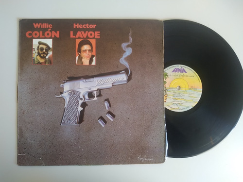 Willie Colón Héctor Lavoe Vigilante Lp Vinilo Fania 1983