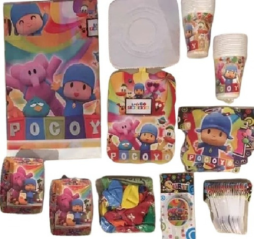 Decoración Piñata Fiesta Infantil Pocoyo